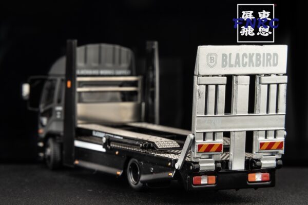 GCD 1/64 三菱 Fuso Fighter 黑鳥 戰鬥機雙層運輸拖車