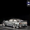 《車友代標》 MT 1/64 Nissan 180SX Rocket Bunny 灰 可跳燈機構