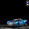 《車友代標》 RM 1/64 Ford GT40 藍色 引擎蓋可開
