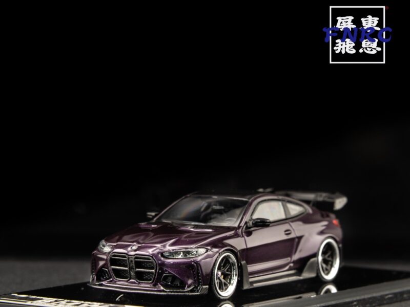 《車友代標》 SW 1/64 BMW G82 M4 Adro 套件 紫色