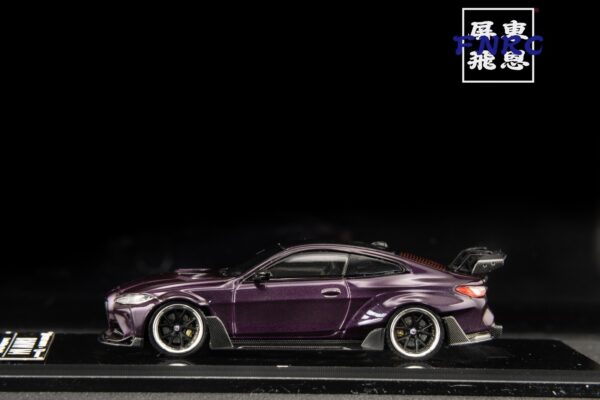《車友代標》 SW 1/64 BMW G82 M4 Adro 套件 紫色