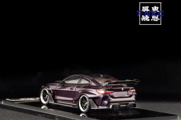 《車友代標》 SW 1/64 BMW G82 M4 Adro 套件 紫色