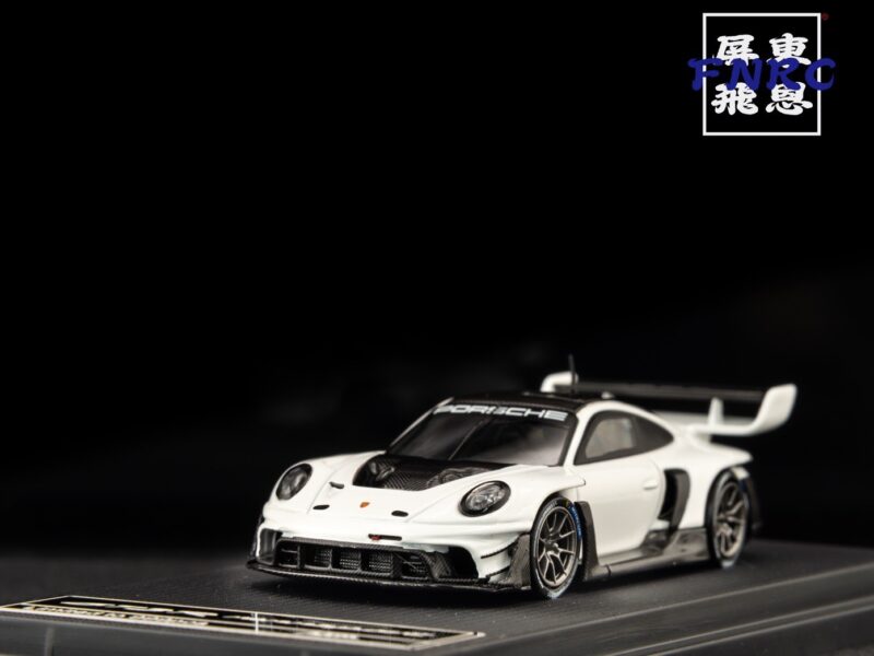 《車友代標》 HKM 1/64 保時捷 GT3 R Rennsport 白色