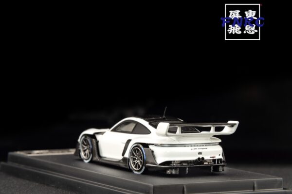 《車友代標》 HKM 1/64 保時捷 GT3 R Rennsport 白色