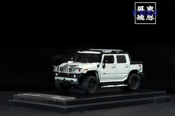 《車友代標》 LuLu Model 1/64 悍馬 H2 白色