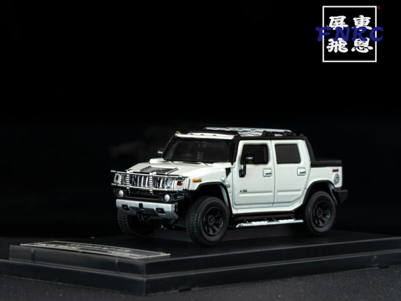 《車友代標》 LuLu Model 1/64 悍馬 H2 白色