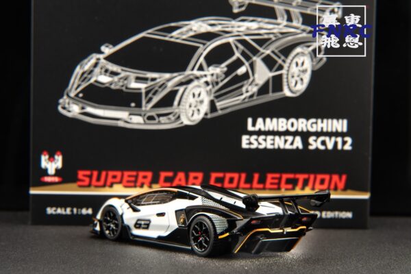 《車友代標》 HH 香港鴻興 1/64 藍寶堅尼 Essenza SCV12 引擎蓋可開