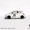 《車友代標》 MINI GT No.809  Abas Works ABARTH 595 Gara White