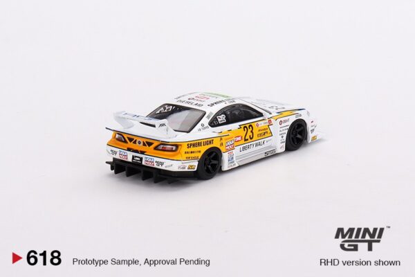 《車友代標》 MINI GT No.618 Nissan LB-Super Silhouette S15 SILVIA #23 2022 Goodwood Festival of Speed