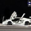 《車友代標》 TOPART 1/64 藍寶堅尼 LBWK  COUNTACH 亮光白 合金全可開