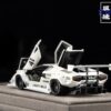 《車友代標》 TOPART 1/64 藍寶堅尼 LBWK  COUNTACH 亮光白 合金全可開