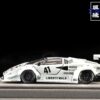 《車友代標》 TOPART 1/64 藍寶堅尼 LBWK  COUNTACH 亮光白 合金全可開
