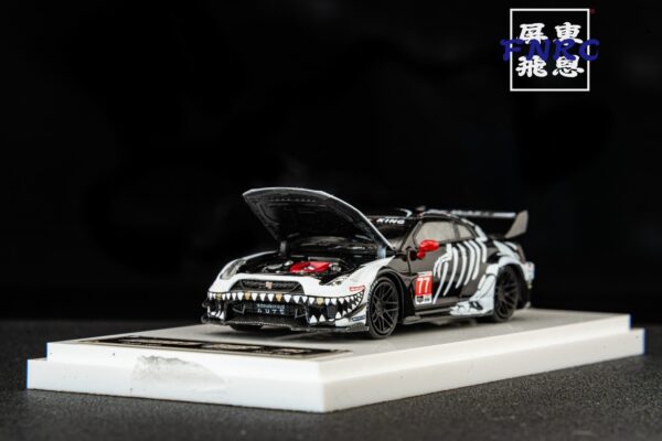 Demon King 1/64 Nissan GTR R35 化骨龍 引擎蓋可開
