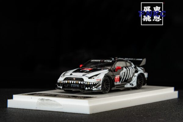 Demon King 1/64 Nissan GTR R35 化骨龍 引擎蓋可開