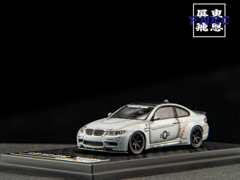 FM 1/64 BMW LBWK E92 M3 舊化戰鬥灰