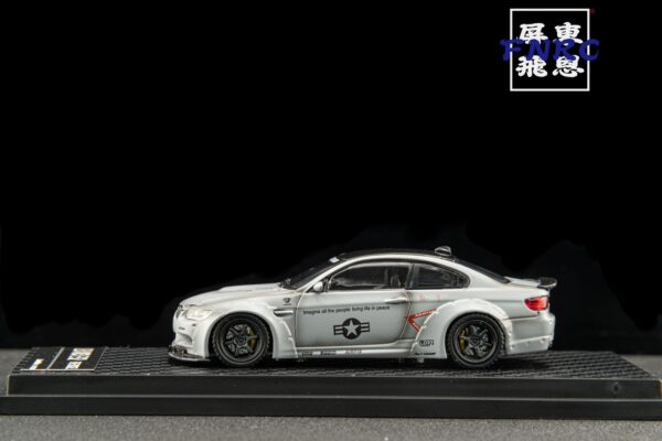 FM 1/64 BMW LBWK E92 M3 舊化戰鬥灰