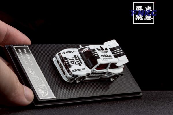 《車友代標》LT 1/64 福斯 Golf MK2 Adidas 塗裝