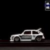 《車友代標》LT 1/64 福斯 Golf MK2 Adidas 塗裝