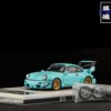 《車友代標》 FS 1/64 保時捷 RWB 964 高尾翼蒂芬妮綠 附一組輪框