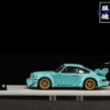《車友代標》 FS 1/64 保時捷 RWB 964 高尾翼蒂芬妮綠 附一組輪框