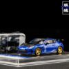 《車友代標》 CM 1/64 Subaru BRZ 藍色 VARIS 套件 附一組輪框