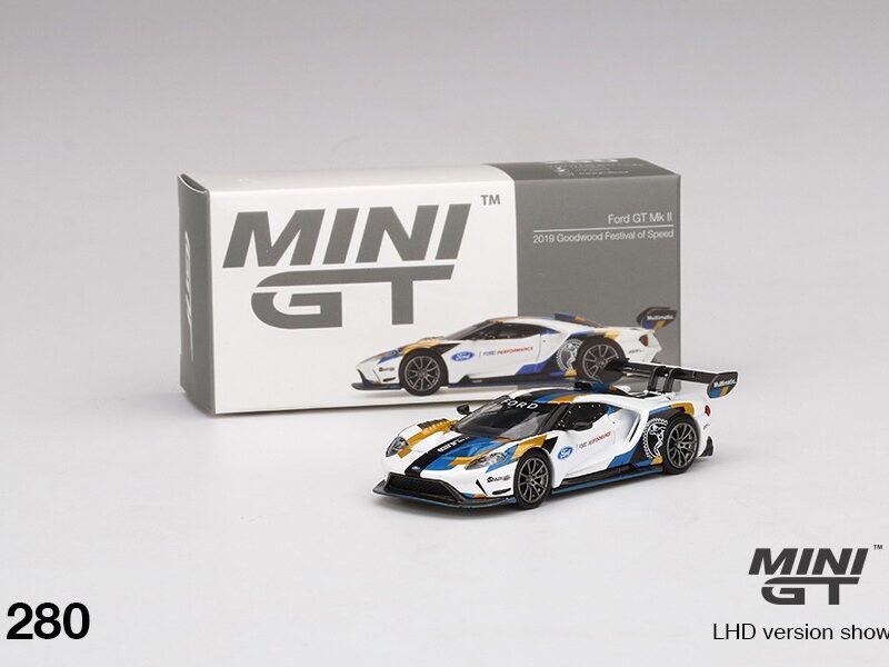 《車友代標》 MINI GT No.280 Ford GT MK II 2019 Goodwood Festival of Speed