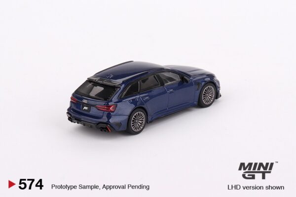 《車友代標》 MINI GT No.574 ABT Audi RS6-R Navarra Blue Metallic