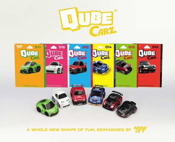 《車友代標》 MINI GT Qube Carz Q車六車套 原箱