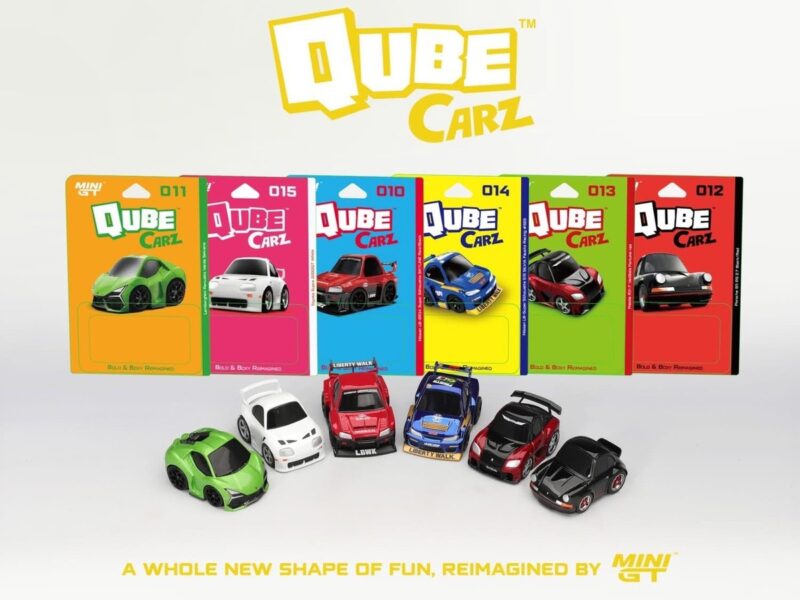《車友代標》 MINI GT Qube Carz Q車六車套 原箱