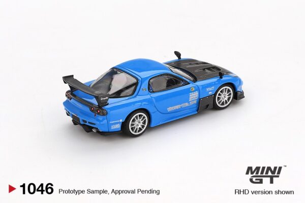 《車友代標》 MINI GT No.1046 Mazda RX-7 RE-Amemiya 20B NA 3ROTOR-7 “Ama-san Go”