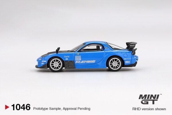 《車友代標》 MINI GT No.1046 Mazda RX-7 RE-Amemiya 20B NA 3ROTOR-7 “Ama-san Go”