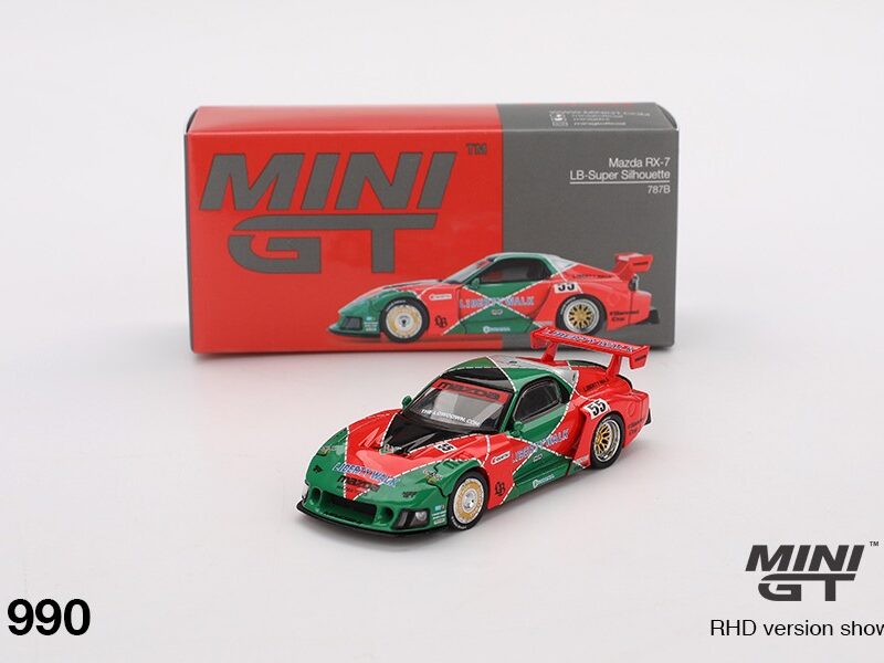 《車友代標》 MINI GT No.990 Mazda RX-7 LB-Super Silhouette 787B