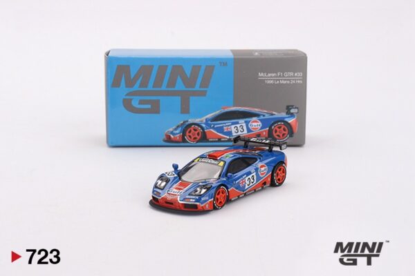 《車友代標》 MINI GT No.723 McLaren F1 GTR #33 1996 Le Mans 24Hr