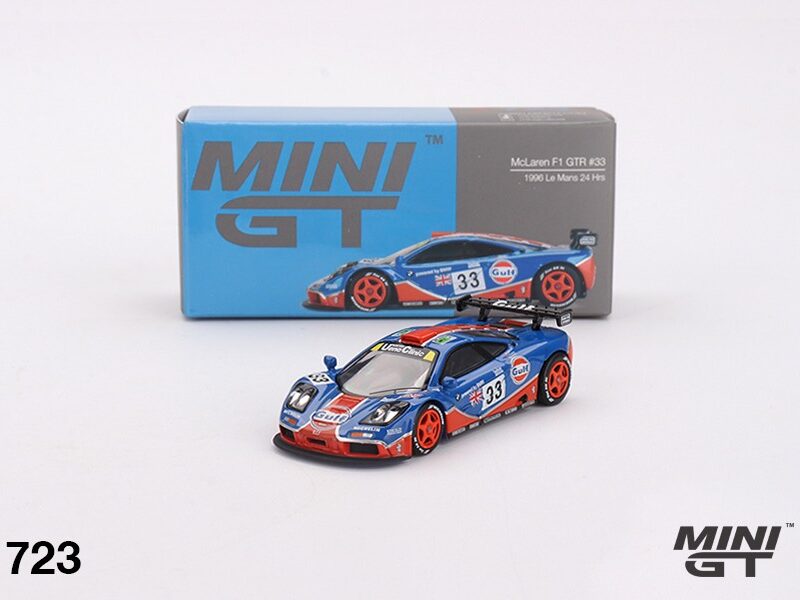 《車友代標》 MINI GT No.723 McLaren F1 GTR #33 1996 Le Mans 24Hr
