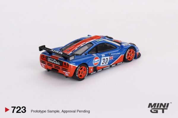 《車友代標》 MINI GT No.723 McLaren F1 GTR #33 1996 Le Mans 24Hr