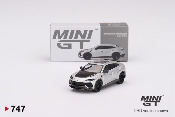 《車友代標》 MINI GT No.747 Lamborghini Urus Performante Grigio Nimbus