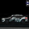 《車友代標》 MOTORHELIX 1/64 Honda Civic Type R FL5 黑色 HKS塗裝 引擎蓋可開