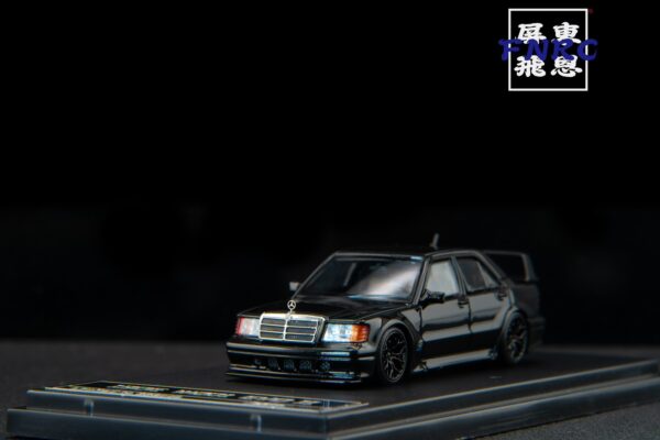 《車友代標》 HKM 1/64 賓士 190E W201 EVO II 黑色