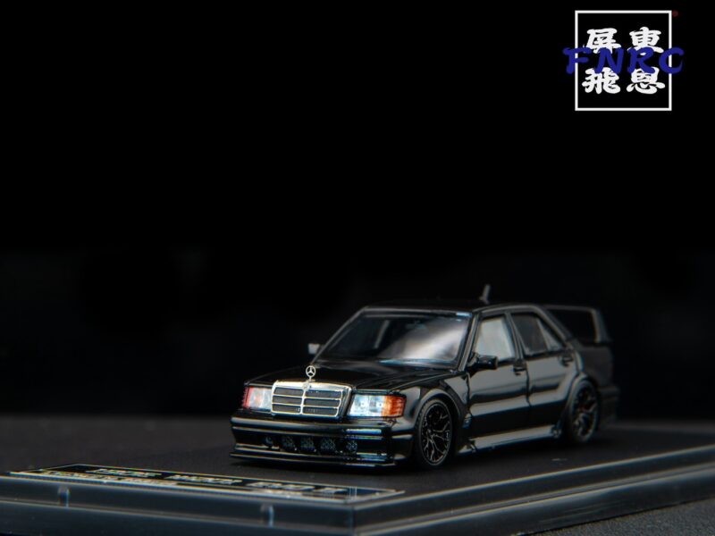 《車友代標》 HKM 1/64 賓士 190E W201 EVO II 黑色