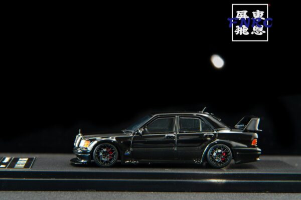 《車友代標》 HKM 1/64 賓士 190E W201 EVO II 黑色
