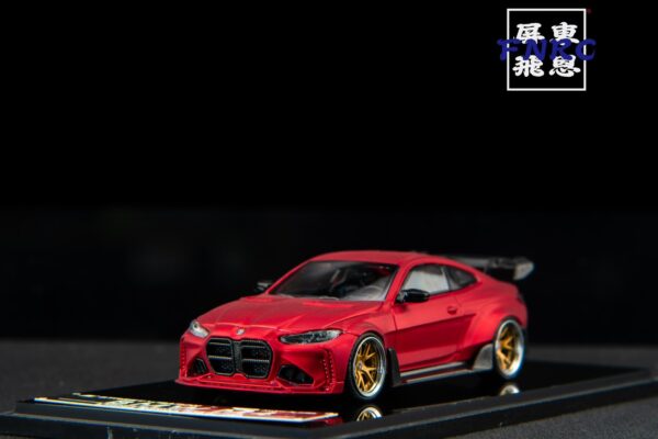 《車友代標》 SW 1/64 BMW G82 M4 啞光紅