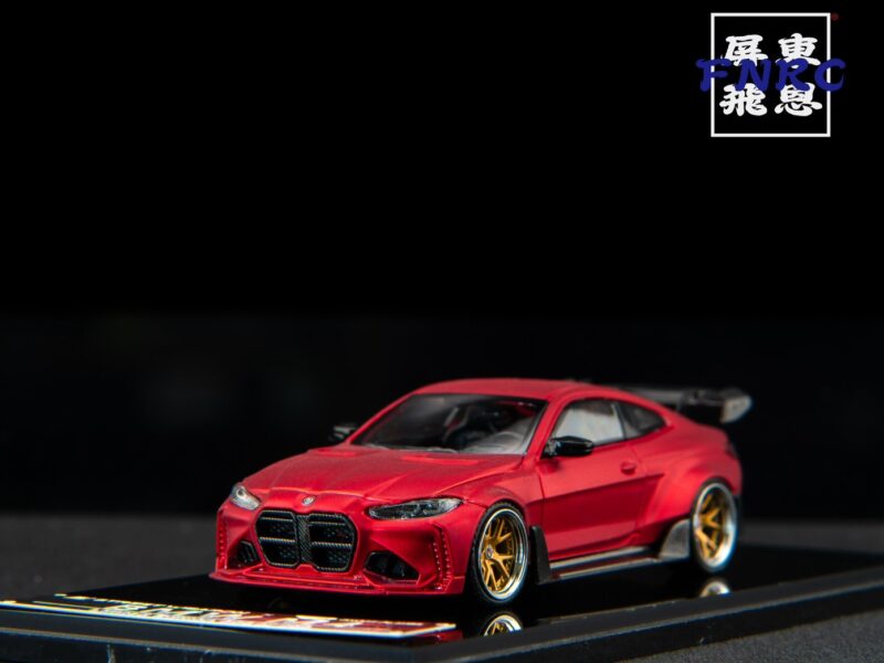 《車友代標》 SW 1/64 BMW G82 M4 啞光紅