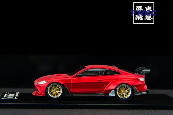 《車友代標》 SW 1/64 BMW G82 M4 啞光紅