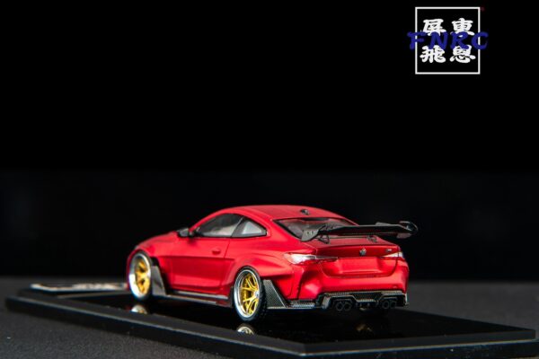 《車友代標》 SW 1/64 BMW G82 M4 啞光紅