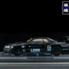 《車友代標》 CM 1/64 Nissan LBWK ER34 黑色 附一組框