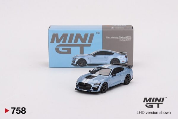 《車友代標》 MINI GT No.758 Ford Mustang Shelby GT500 Heritage Edition
