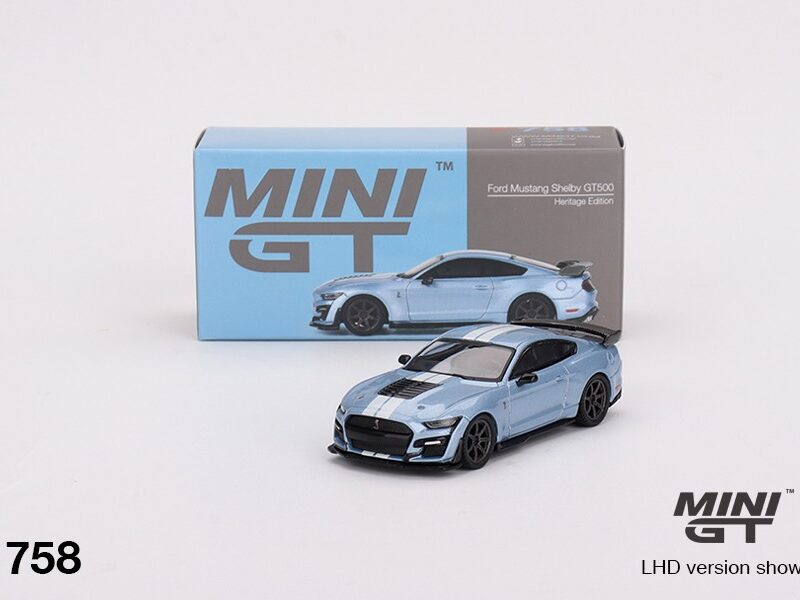 《車友代標》 MINI GT No.758 Ford Mustang Shelby GT500 Heritage Edition