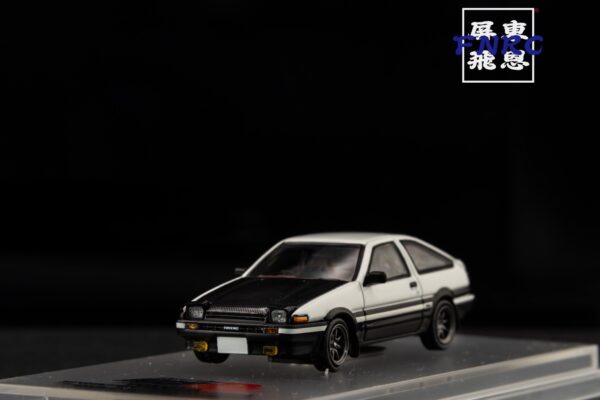 ATS 1/64 豐田 AE86 頭文字D 黑蓋 跳燈機構