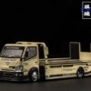MICROTURBO 1/64 TBC聯名 全落地平板改裝拖車