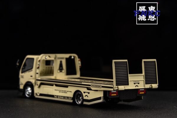 MICROTURBO 1/64 TBC聯名 全落地平板改裝拖車
